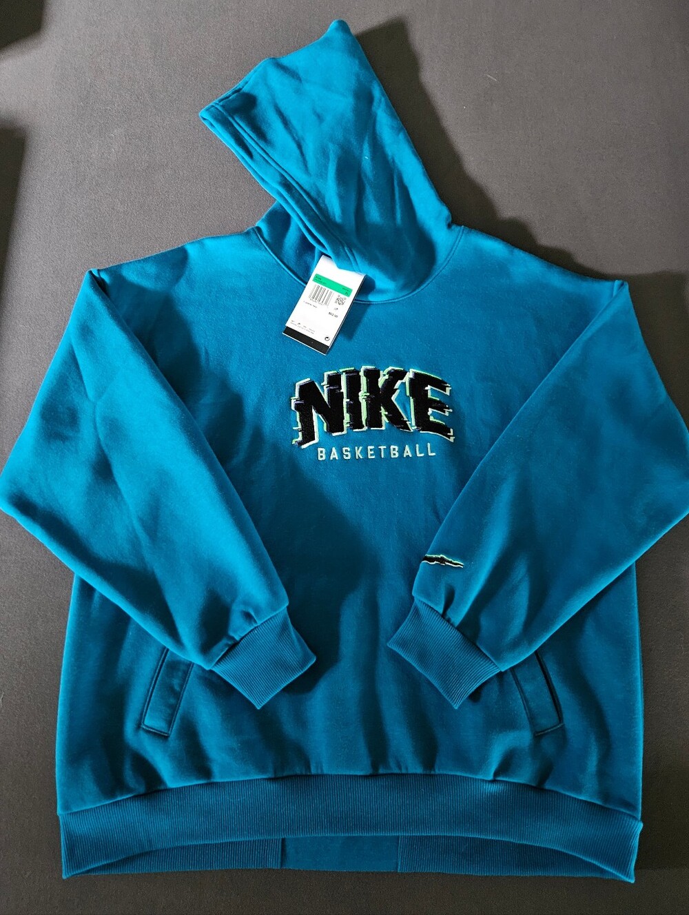 Nike Kids XL Blue Nike Basketball Hoodie NWT Hooded Sweatshirt